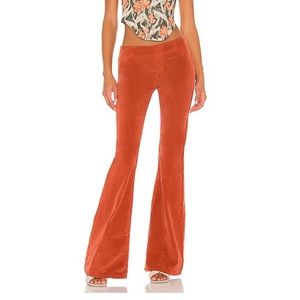 Free People pull on cord flare pants - size 27 - worn once